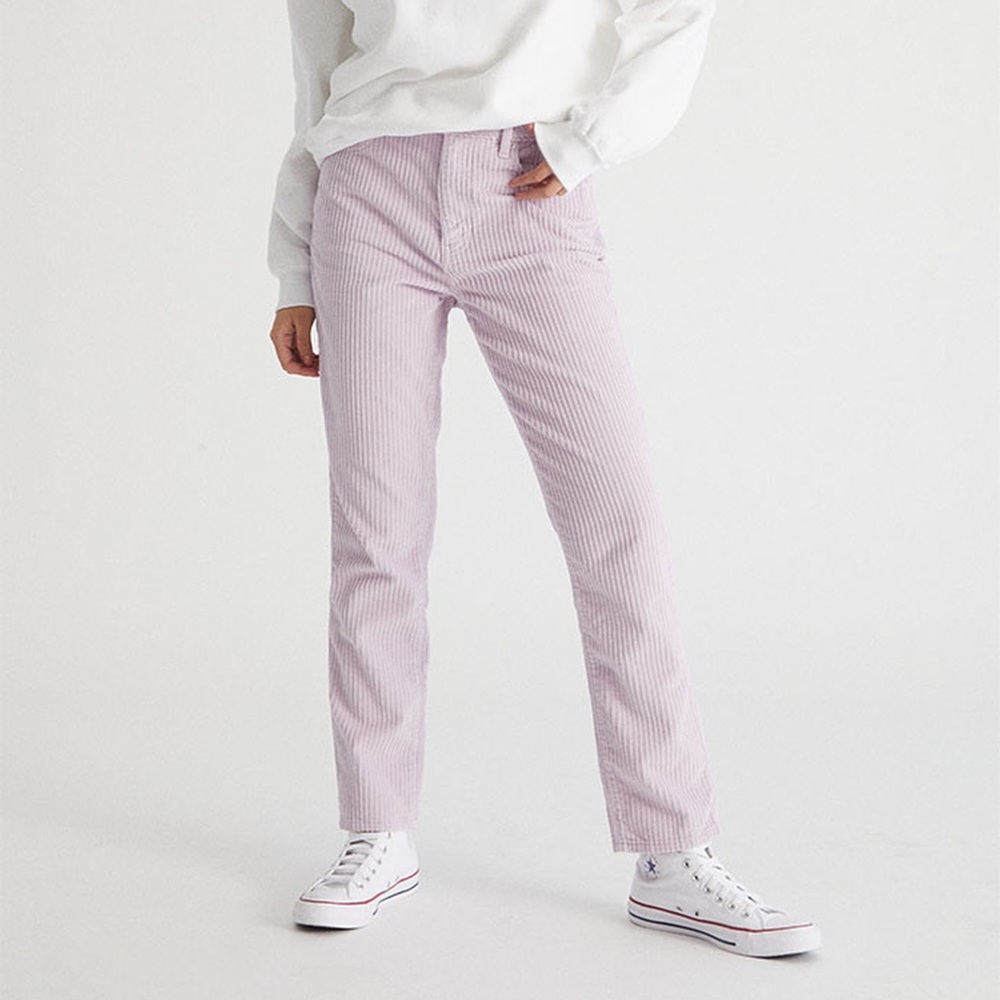 PacSun Lavender Corduroy Mom Jeans